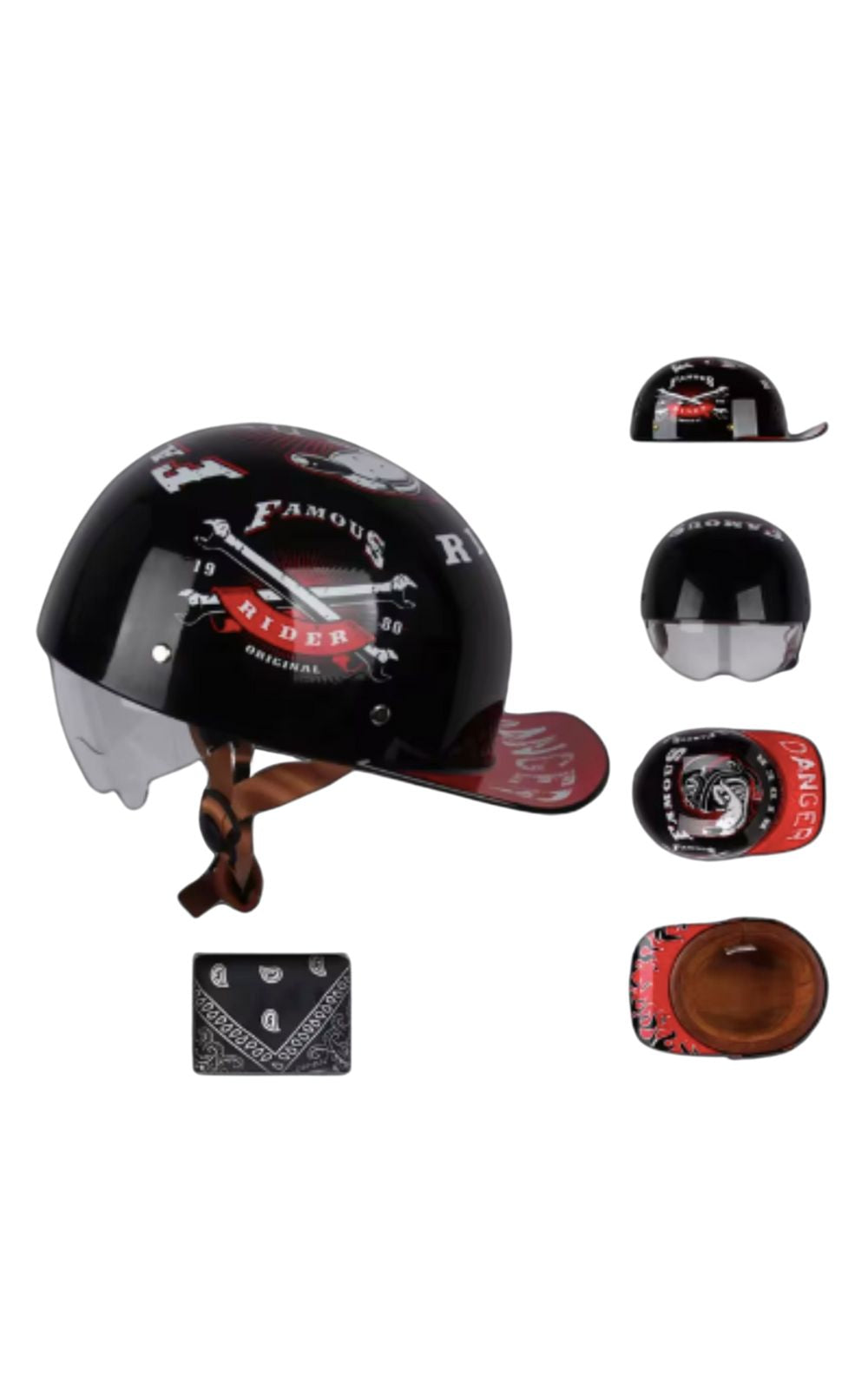 Casque UCHOOSE casquette de baseball Custom <br> #CUSTOM #VINTAGE