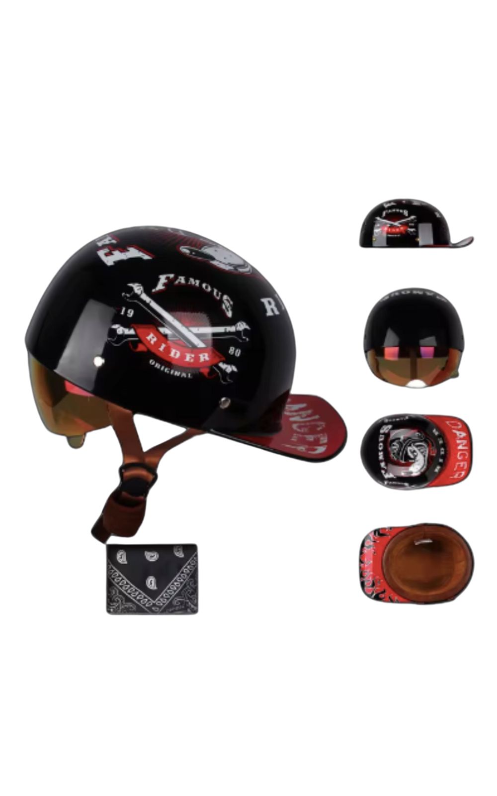 Casque UCHOOSE casquette de baseball Custom <br> #CUSTOM #VINTAGE