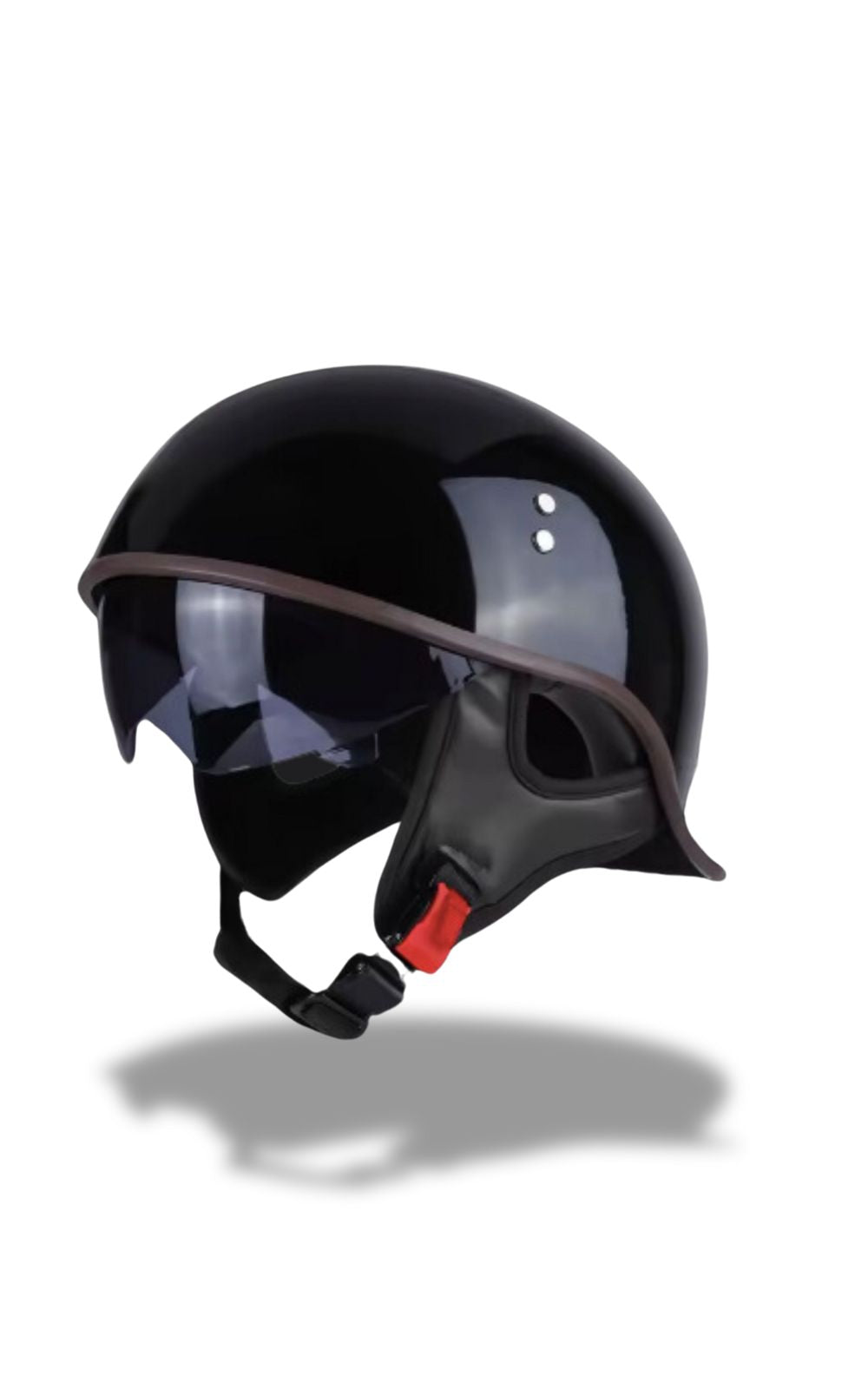 Casque BSDOP vintage avec lunettes <br> #VINTAGE #CUSTOM