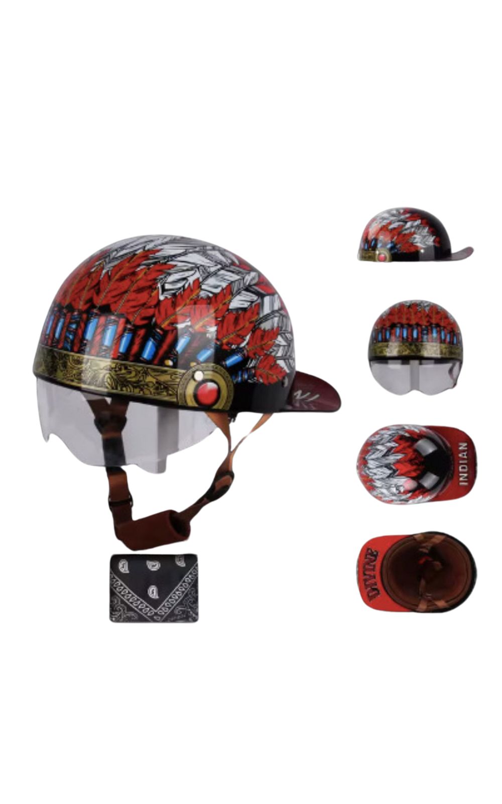 Casque UCHOOSE casquette de baseball Custom <br> #CUSTOM #VINTAGE