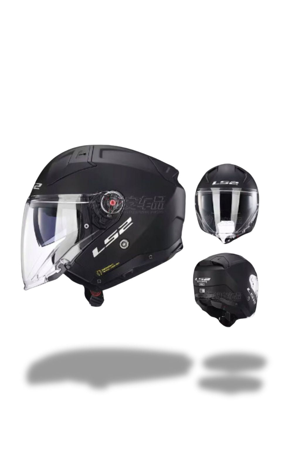 Casque LS2 INFINITY II <br> #FIBREDEVERRE #FIBREDECARBONE