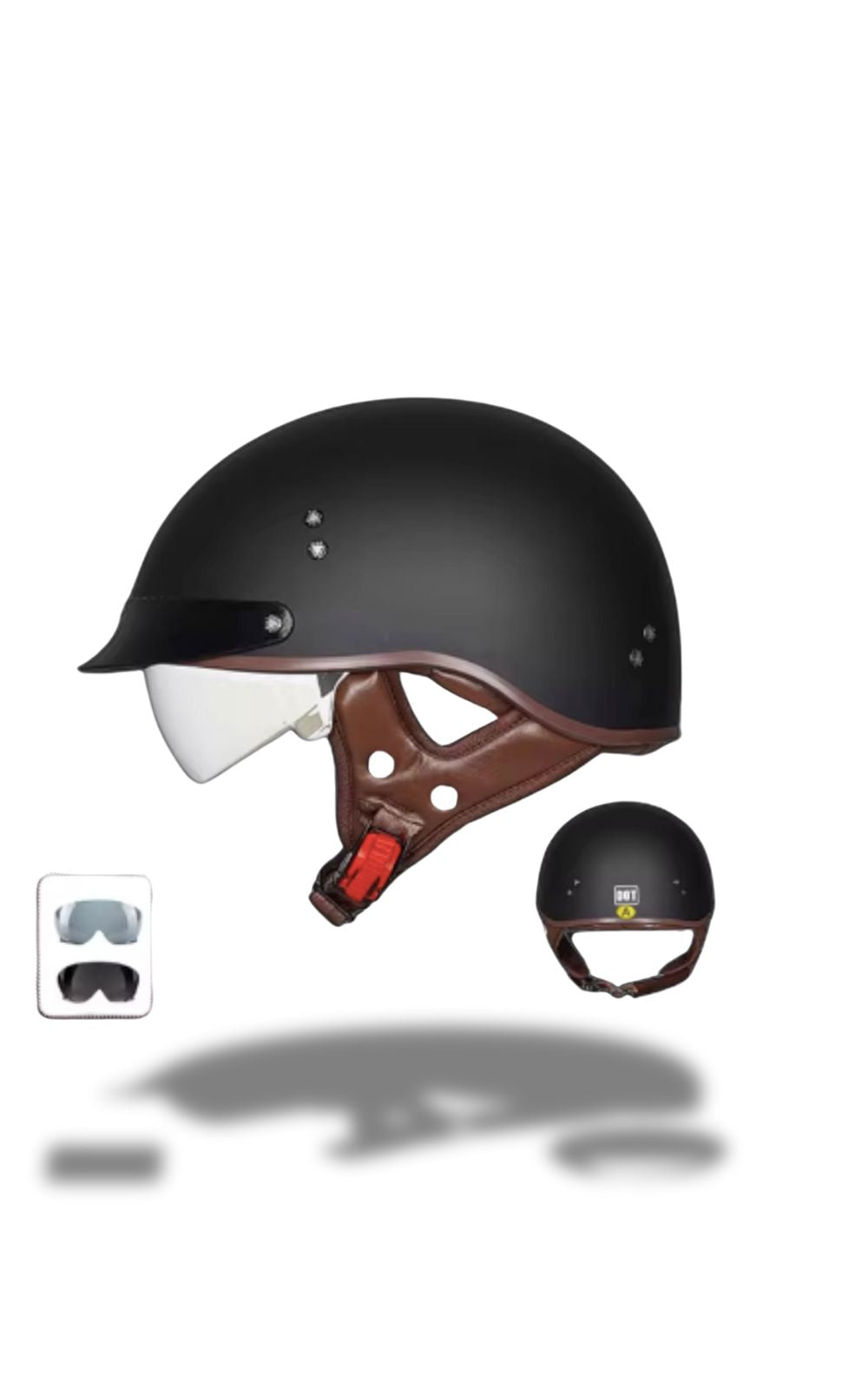 Casque FO2 vintage avec lunettes <br> #VINTAGE #CUSTOM