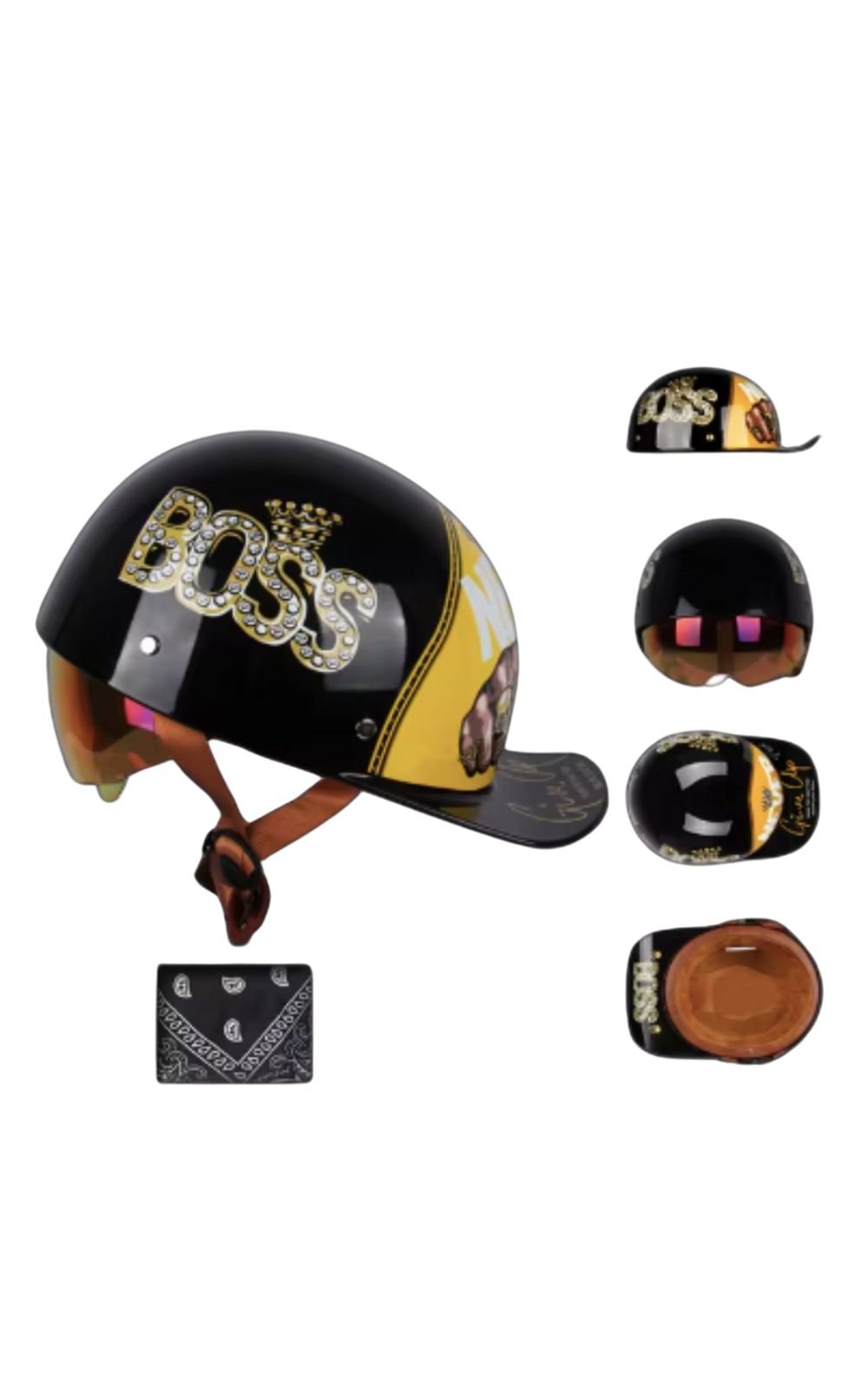 Casque UCHOOSE casquette de baseball Custom <br> #CUSTOM #VINTAGE