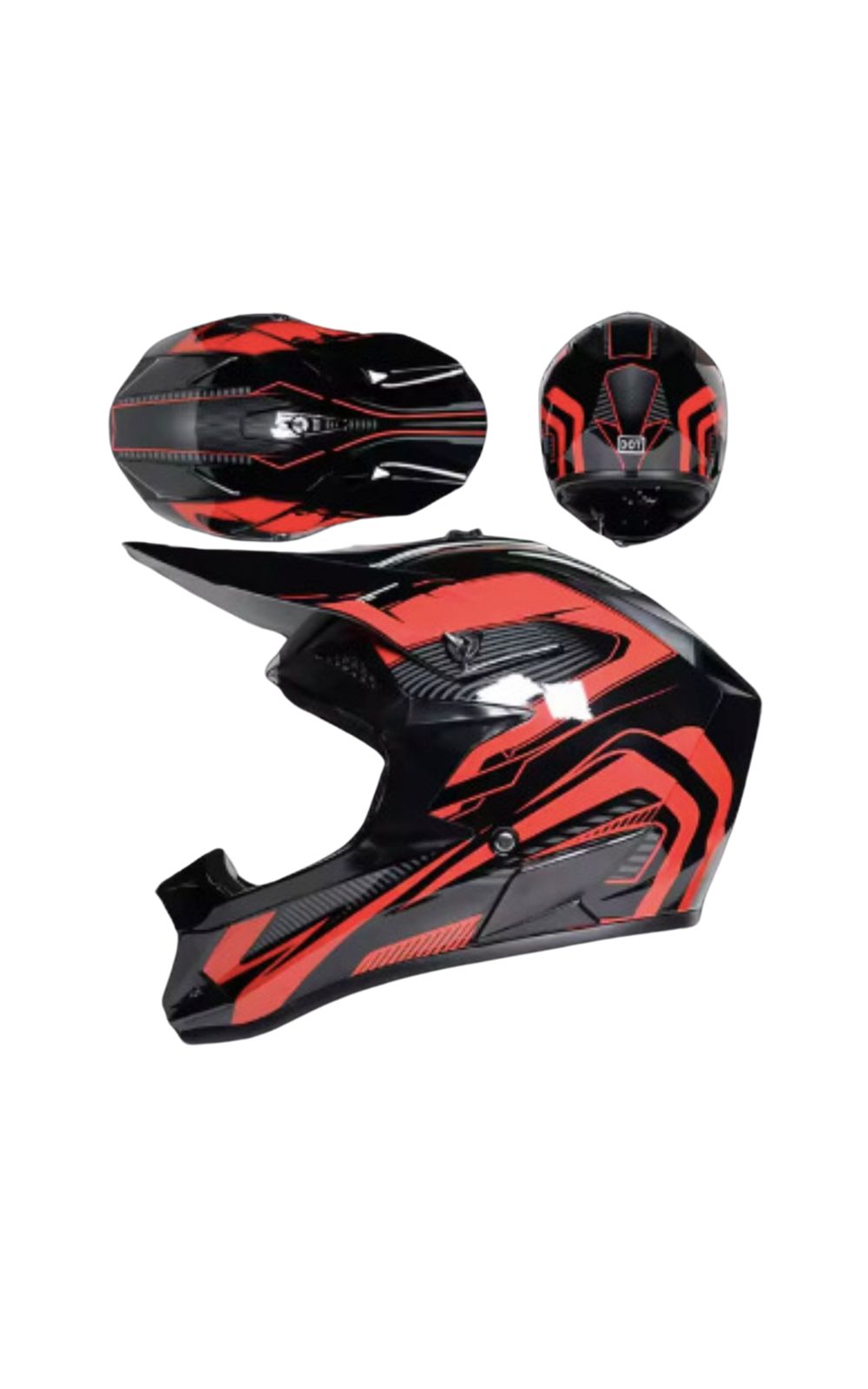 Casco de motocross ORZ<br> # TODOTERRENO # TODOTERRENO