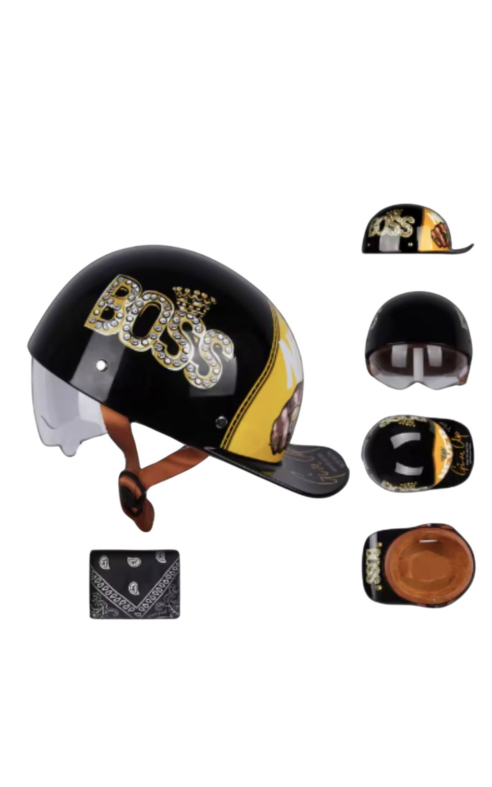 Casque UCHOOSE casquette de baseball Custom <br> #CUSTOM #VINTAGE