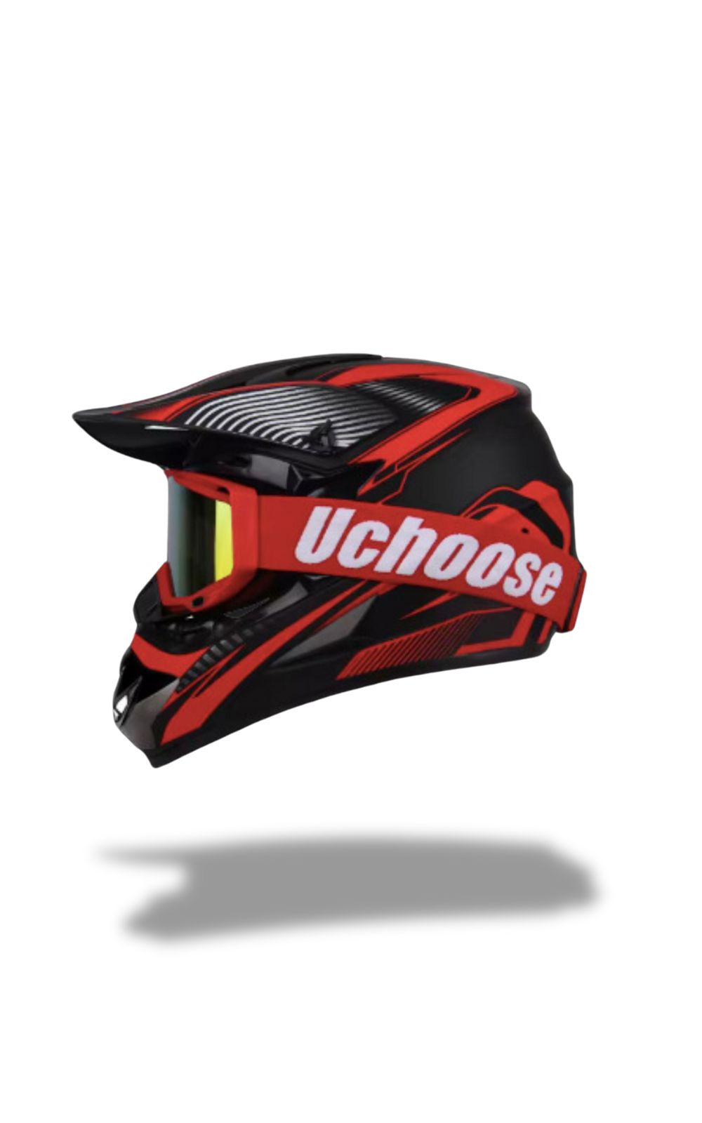 Casque motocross UCHOOSE pour enfants <br> #OFFROAD #CROSS