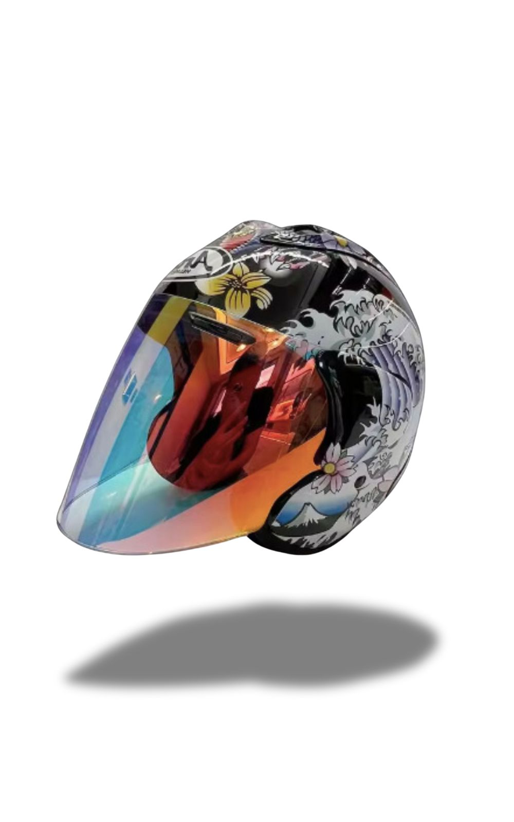 Casque Arai VZ-RAM Oriental Dragon <br> #JET #ARAI