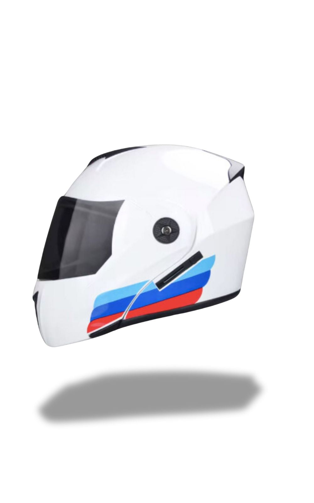 Uchoose Casco Blanco y Negro<br> #INTEGRAL #MODULABLE