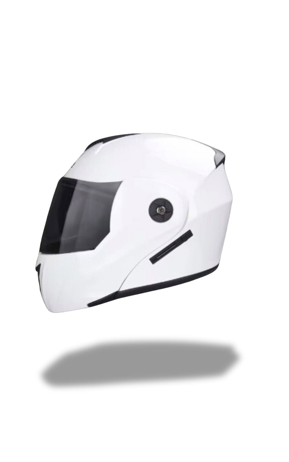 Uchoose Casco Blanco y Negro<br> #INTEGRAL #MODULABLE