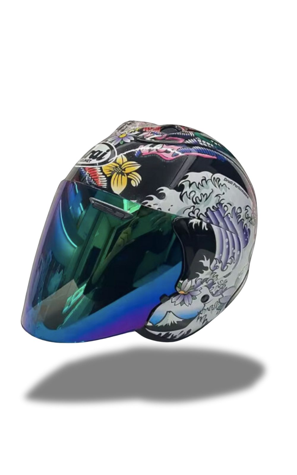 Casque Arai VZ-RAM Oriental Dragon <br> #JET #ARAI