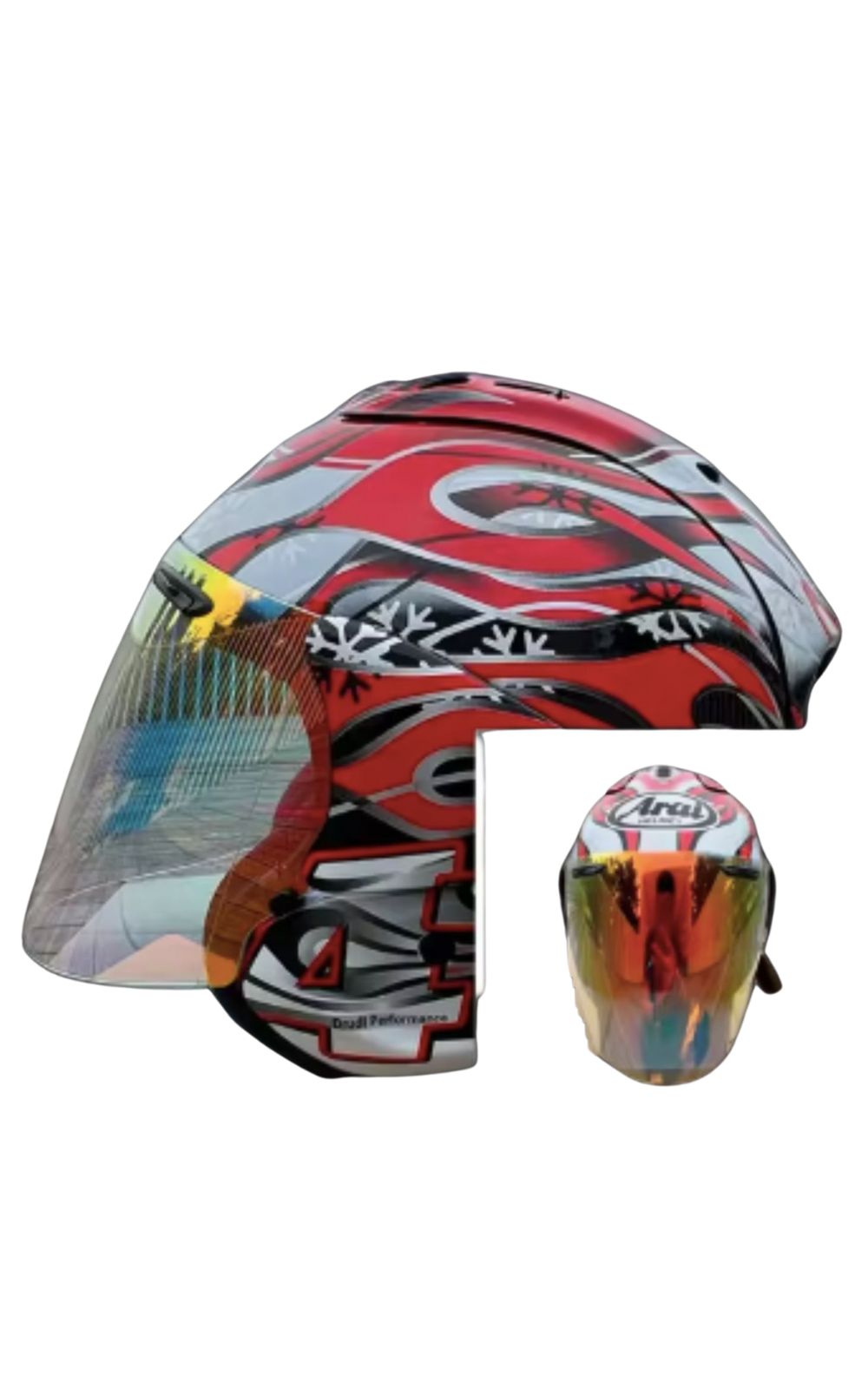 Casque Arai VZ-RAM HAGA GP <br> #JET #ARAI