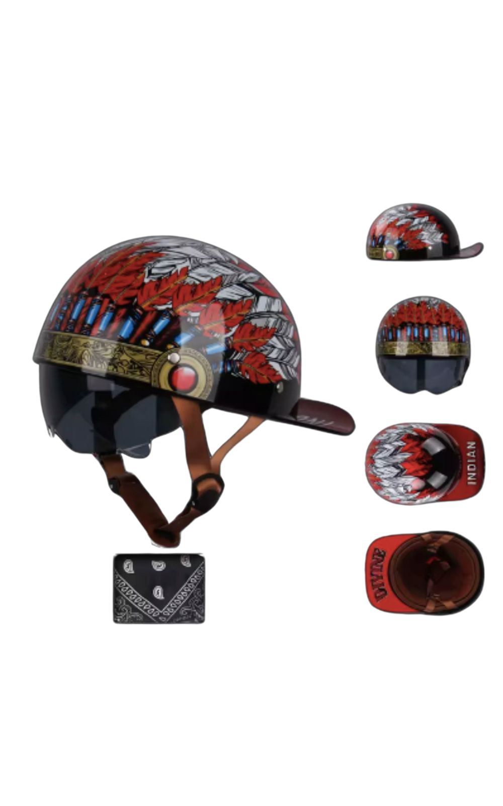 Gorra de béisbol personalizada con casco UCHOOSE<br> #PERSONALIZADO #VINTAGE