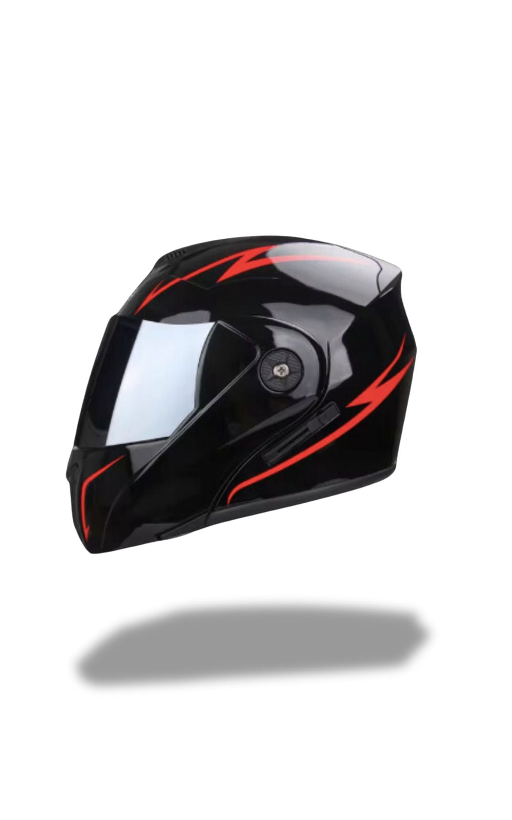 Uchoose Casco Blanco y Negro<br> #INTEGRAL #MODULABLE