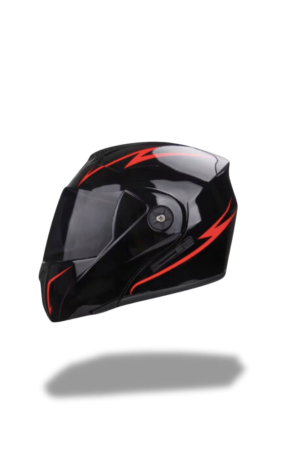 Uchoose Casco Blanco y Negro<br> #INTEGRAL #MODULABLE