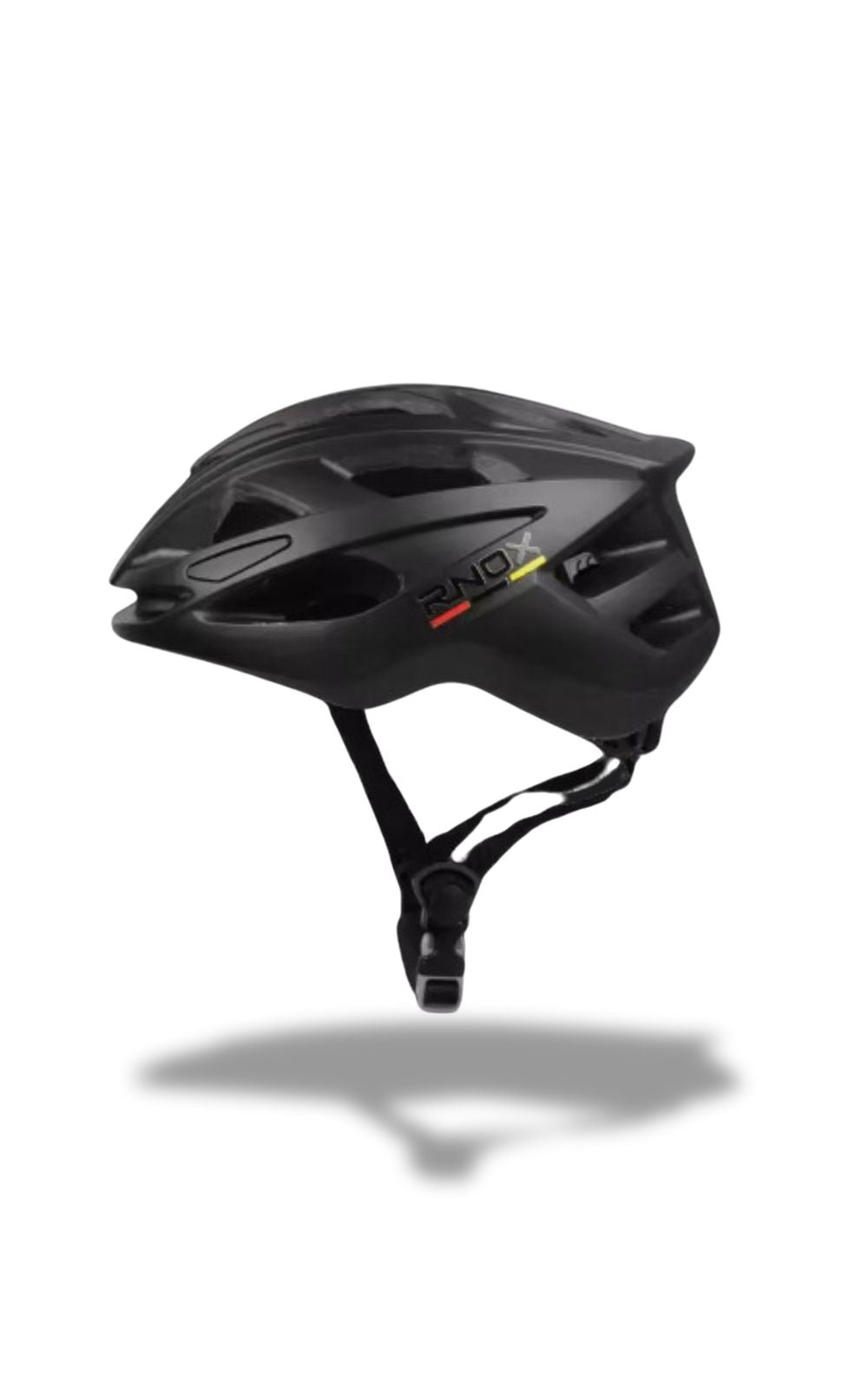 Casco de bicicleta RNOX en EPS con gafas. 