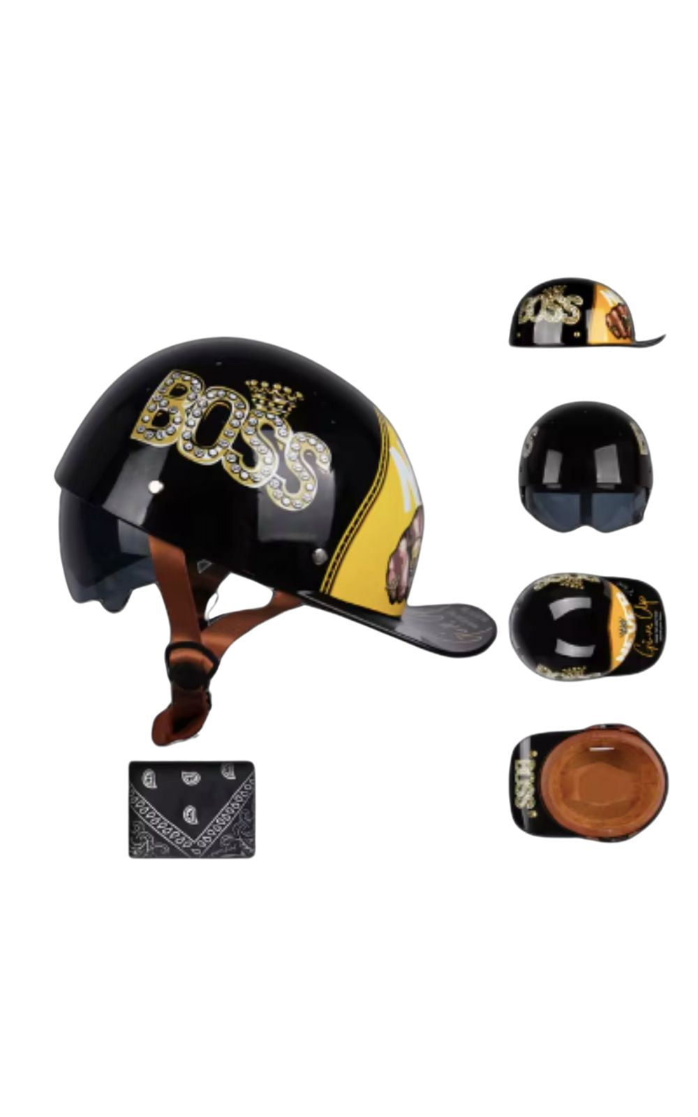 Gorra de béisbol personalizada con casco UCHOOSE<br> #PERSONALIZADO #VINTAGE