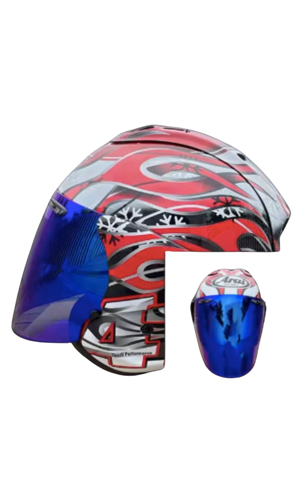 Casque Arai VZ-RAM HAGA GP <br> #JET #ARAI