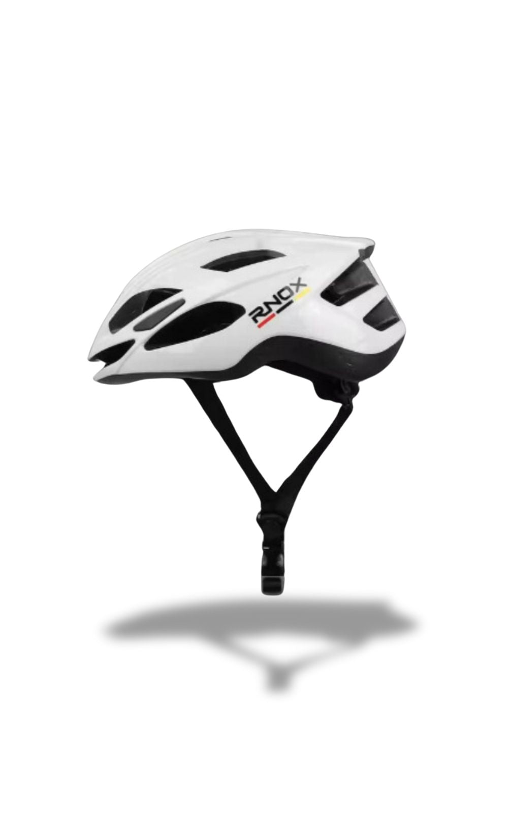 Casco de bicicleta RNOX en EPS con gafas. 