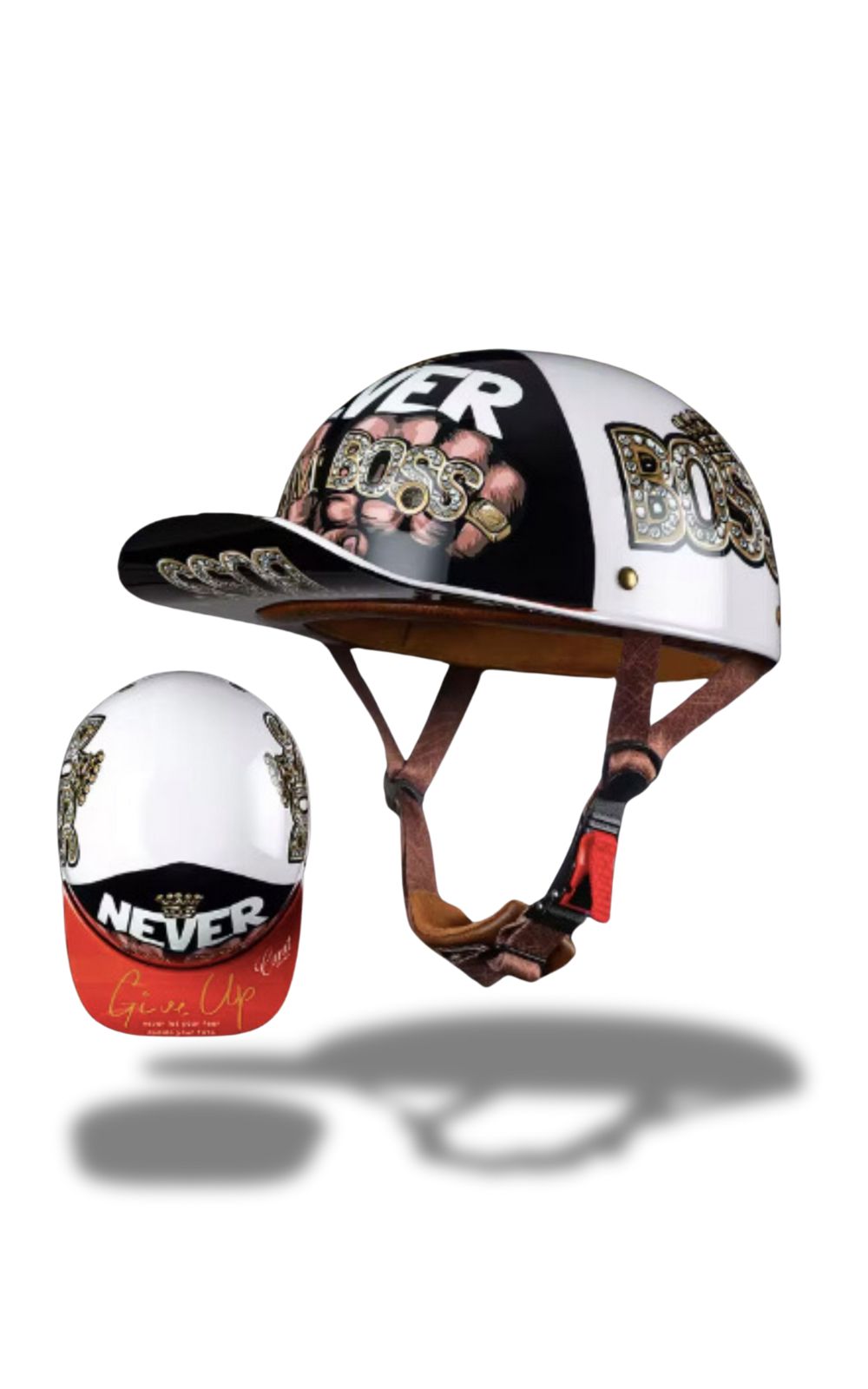 BOSS Casco con gorra de béisbol personalizada<br> #GORRA DE BÉISBOL #PERSONALIZADA