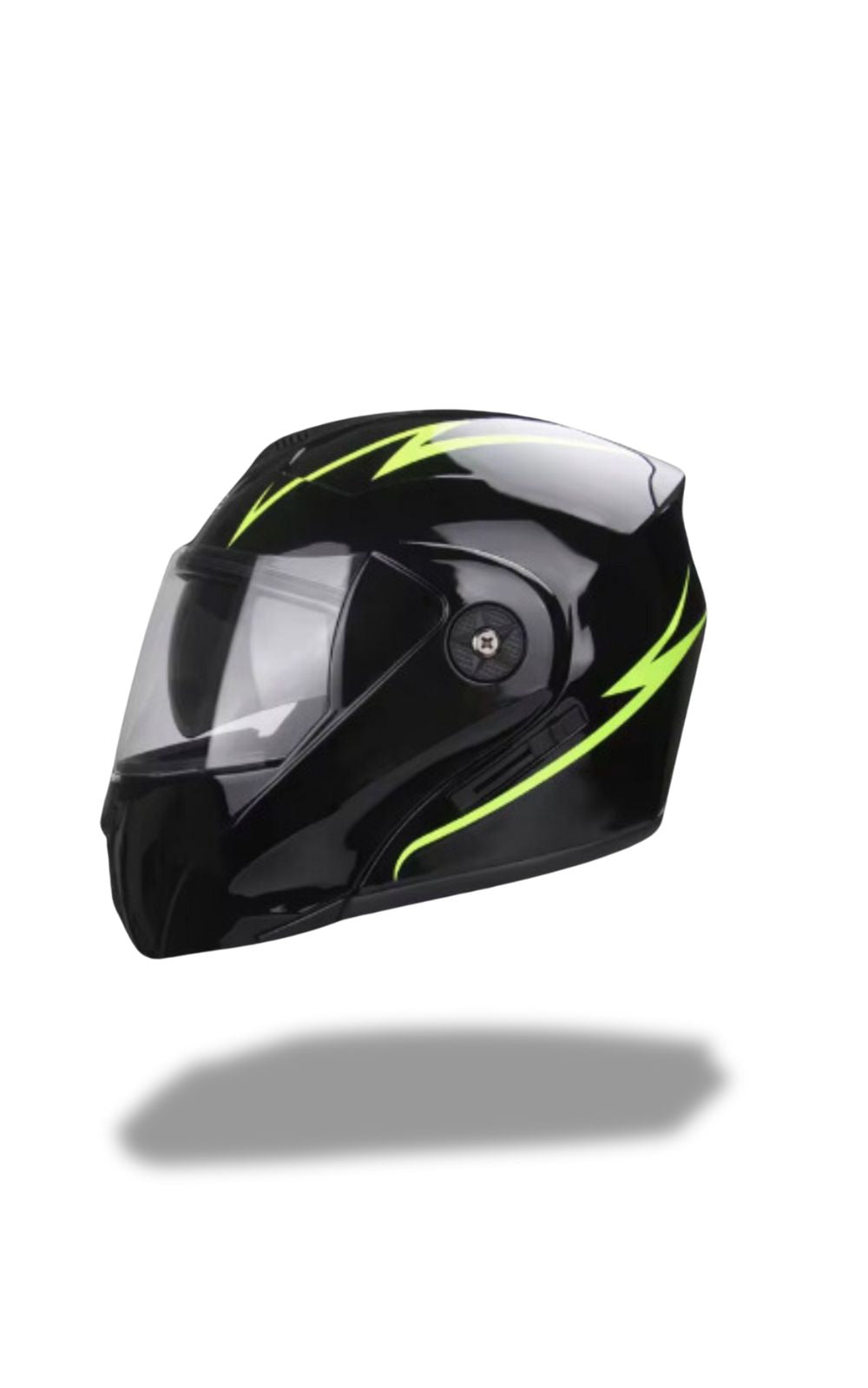 Uchoose Casco Blanco y Negro<br> #INTEGRAL #MODULABLE