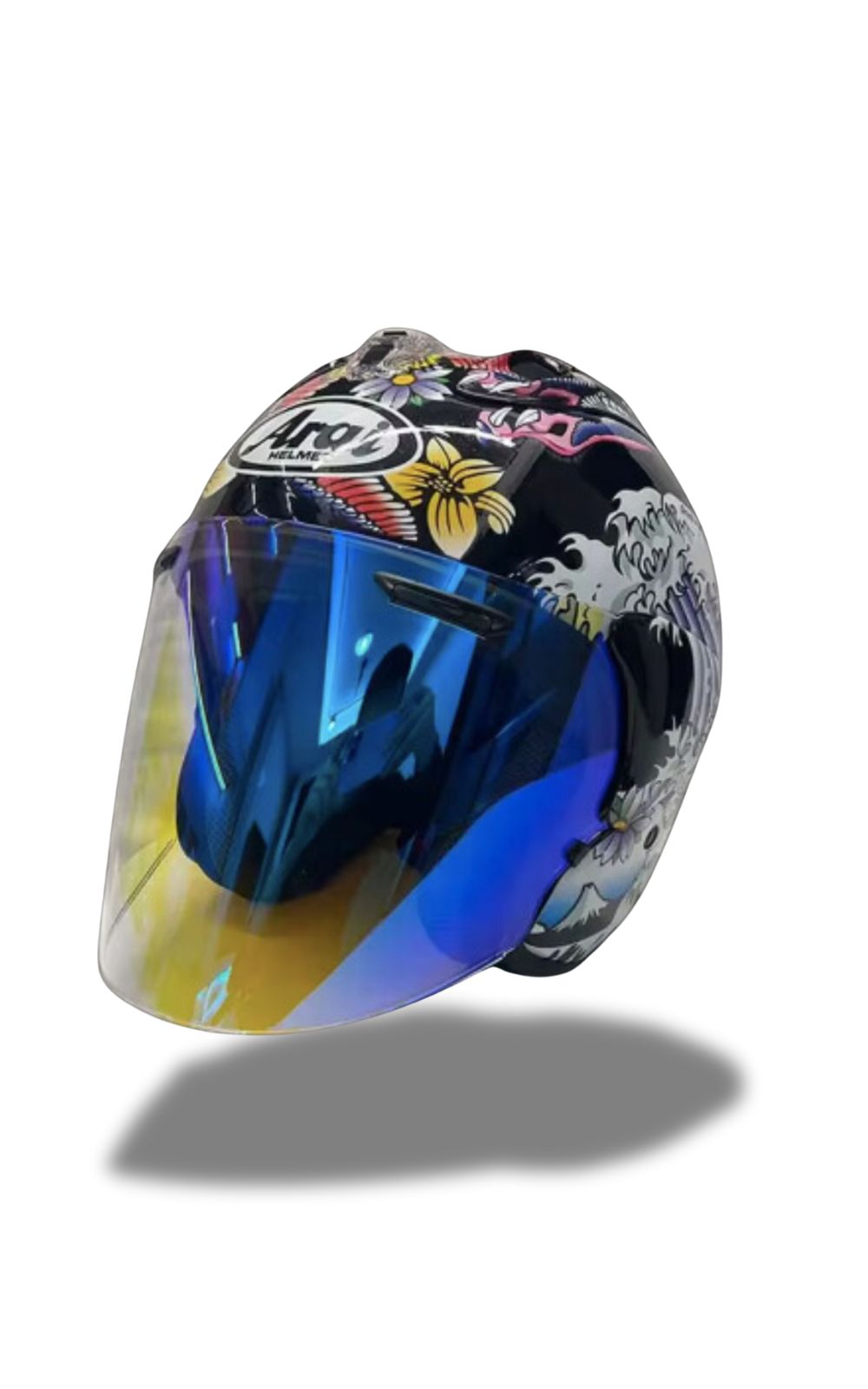 Casque Arai VZ-RAM Oriental Dragon <br> #JET #ARAI