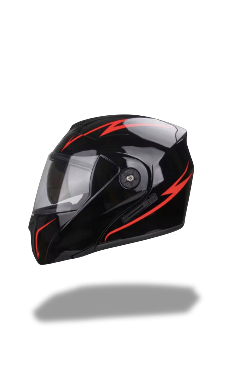 Uchoose Casco Blanco y Negro<br> #INTEGRAL #MODULABLE