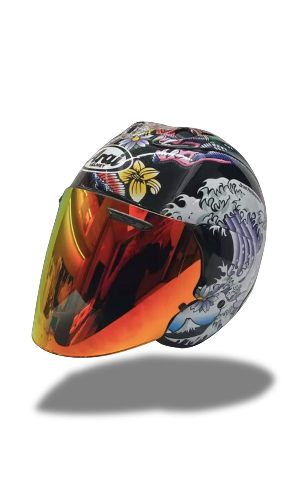 Casque Arai VZ-RAM Oriental Dragon <br> #JET #ARAI