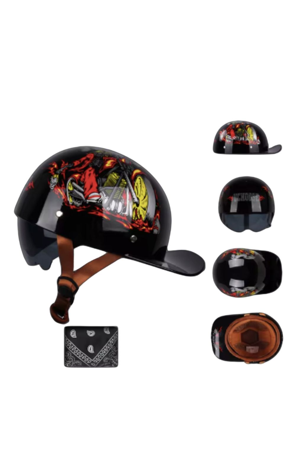 Gorra de béisbol personalizada con casco UCHOOSE<br> #PERSONALIZADO #VINTAGE