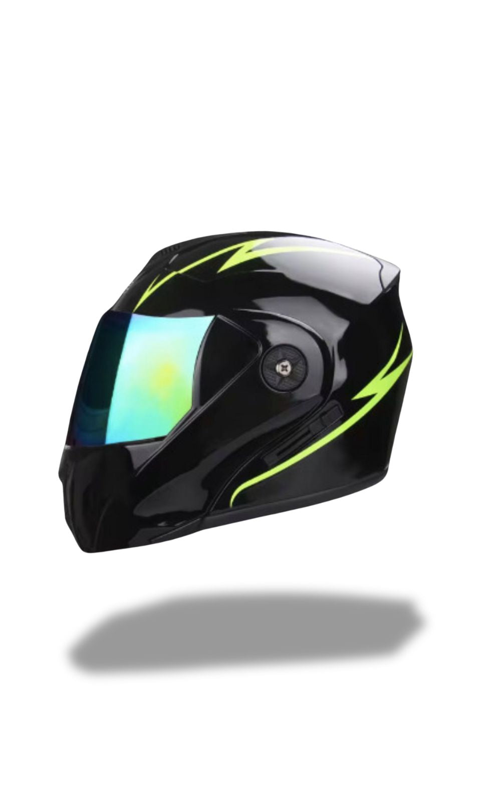 Uchoose Casco Blanco y Negro<br> #INTEGRAL #MODULABLE