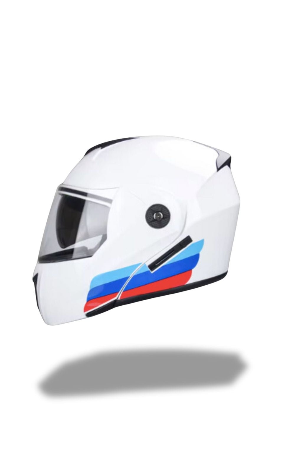 Uchoose Casco Blanco y Negro<br> #INTEGRAL #MODULABLE