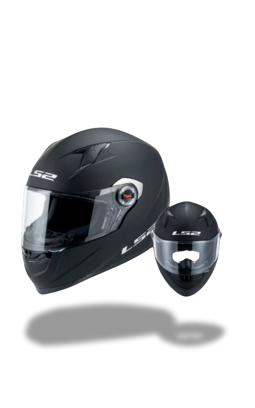 LS2 FF358 black helmet<br> #MODULAR #BLACK